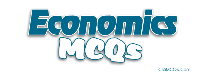 Economics MCQs design logo by CSSMCQs