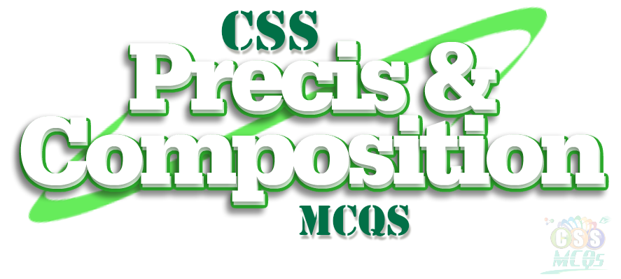Banner having written form FPSC CSS English Precis and Composition MCQs